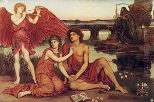 Love's Passing by Evelyn Pickering De Morgan