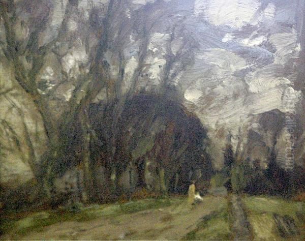 A Wooded Lane - view 1
