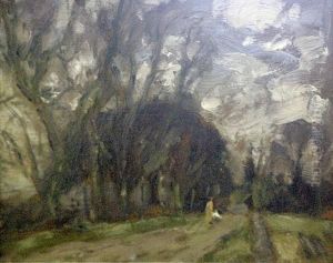 A Wooded Lane by Hugh Munro