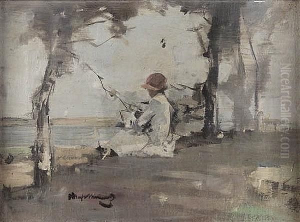 Sketching By The River - view 1