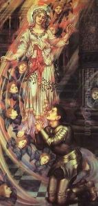 Our Lady of Peace by Evelyn Pickering De Morgan