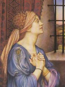 The Prisoner by Evelyn Pickering De Morgan