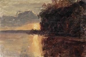 Landscape Study by Hjalmar (Magnus) Munsterhjelm