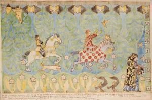 The Golden Birds 1895 by Gerhard Munthe