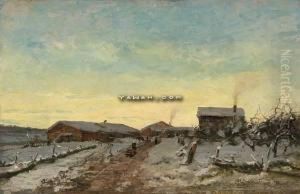 Et Tun I Vinter by Gerhard Munthe