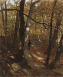 Im Herbstwald.
