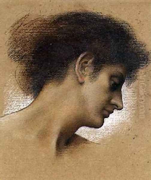 Study of a head 2 - view 1