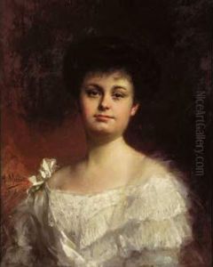 Portrait D'une Elegante Portrait D'une Elegante