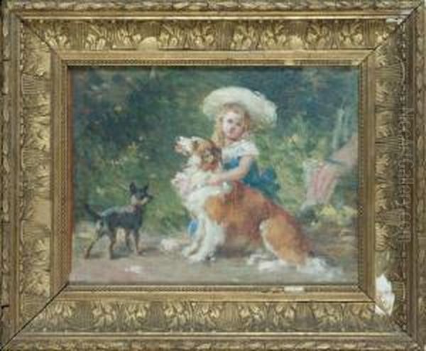 La Jeune Fille Et Ses Chiens - view 1