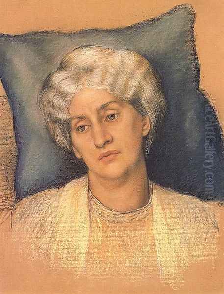 Portrait of Jane Morris (Study for The Hourglass) - view 1