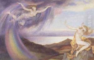 Sunbeam and Summer Shower by Evelyn Pickering De Morgan