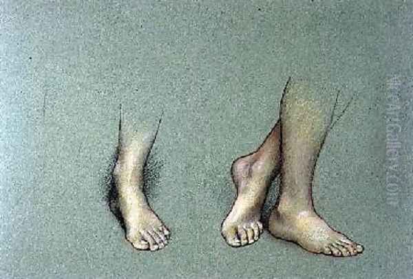 Study of Feet - view 1