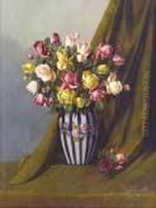 "rose Nel Vaso" by Vilmos Murin