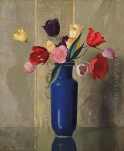 ''tulips'' by Hermann Dudley Murphy