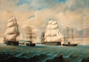 The Fleet Departing For The Baltic