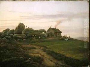 Hill Top by Johan Christian Clausen Dahl