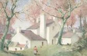 Old Woolacots Farm, Newton, Near Mumbles by William Grant Murray