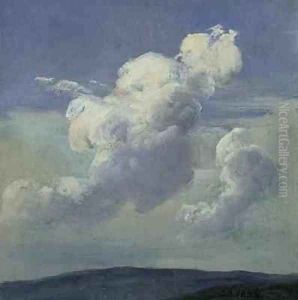 Cloud Study by Johan Christian Clausen Dahl