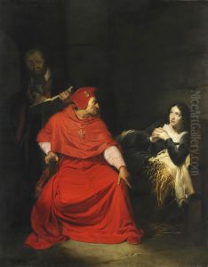 Joan Of Arc In Prison 1824