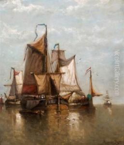 Boats At Sea Boats At Sea