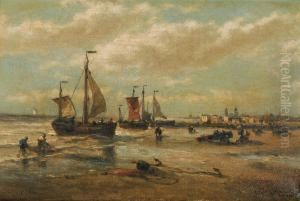 Vissersboten Bij Het Strand