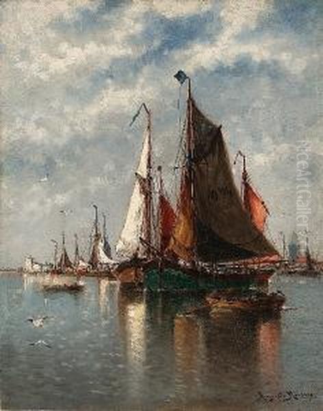 Le Bassin Des Pecheurs, Ostende - view 1