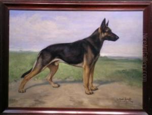 Grand Champion 'erick Von Grafenworth', A German Shepherd by Gustav Muss-Arnolt