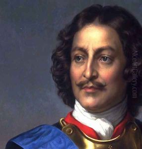 Peter the Great of Russia - detail