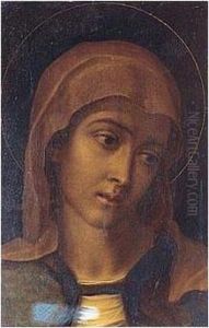 The Head Of The Virgin by Girolamo Muziano