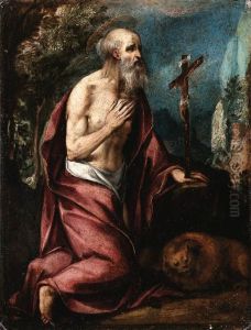 Muziano, G. by Girolamo Muziano