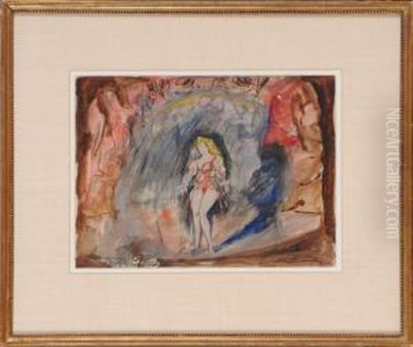 Woman On Stage - view 1