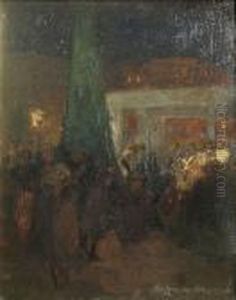 Night Scene, Hamilton Fish Market