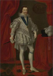 Portrait Of George Villiers, 1st Duke Of Buckingham