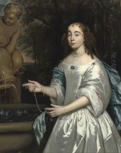 Portrait Of Margaretha De Ruyter