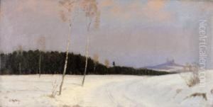 Winterlandschaft by Viktor Myttheis