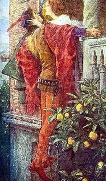 Romeo and Juliet II by Sir Thomas Francis Dicksee