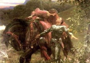 La Belle Dame Sans Merci by Sir Thomas Francis Dicksee