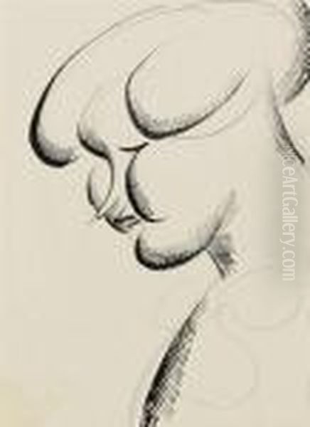 Head Of A Woman - view 1