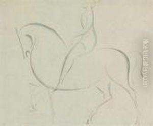 Woman On A Horse by Elie Nadelman