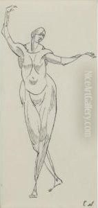 Standing Female Nude by Elie Nadelman