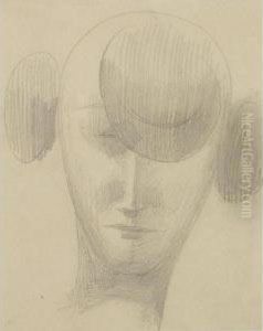 Woman's Head by Elie Nadelman
