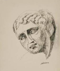 Female Head by Elie Nadelman