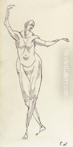 Nude Figure by Elie Nadelman