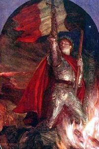 Resurgam by Sir Thomas Francis Dicksee