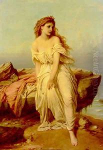 Miranda by Sir Thomas Francis Dicksee