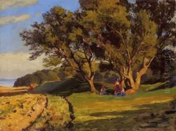 Society, Relaxing Under The Tree - view 1