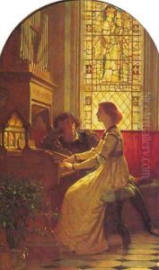 Harmony by Sir Thomas Francis Dicksee