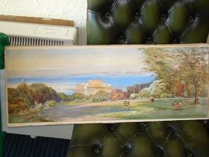 A Guernsey Coastal Landscape by Paul Jacob Naftel