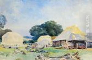 Farm Yard, Wickham Market, Suffolk