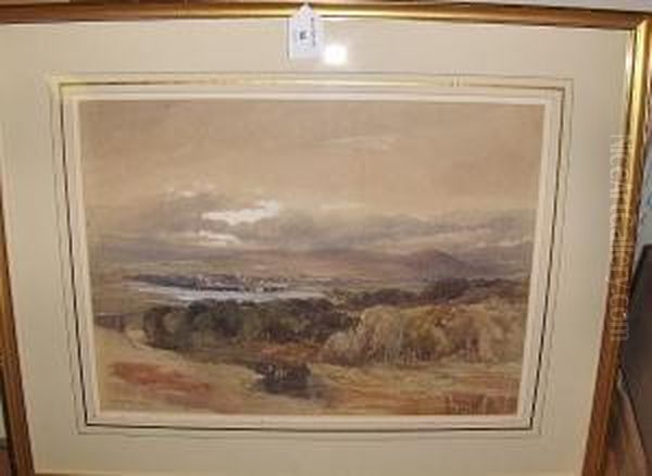 Near Highclere Castle, , Inscribed And Dated 1880 - view 1